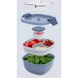 Salad To-Go Container - 1 L, Slate