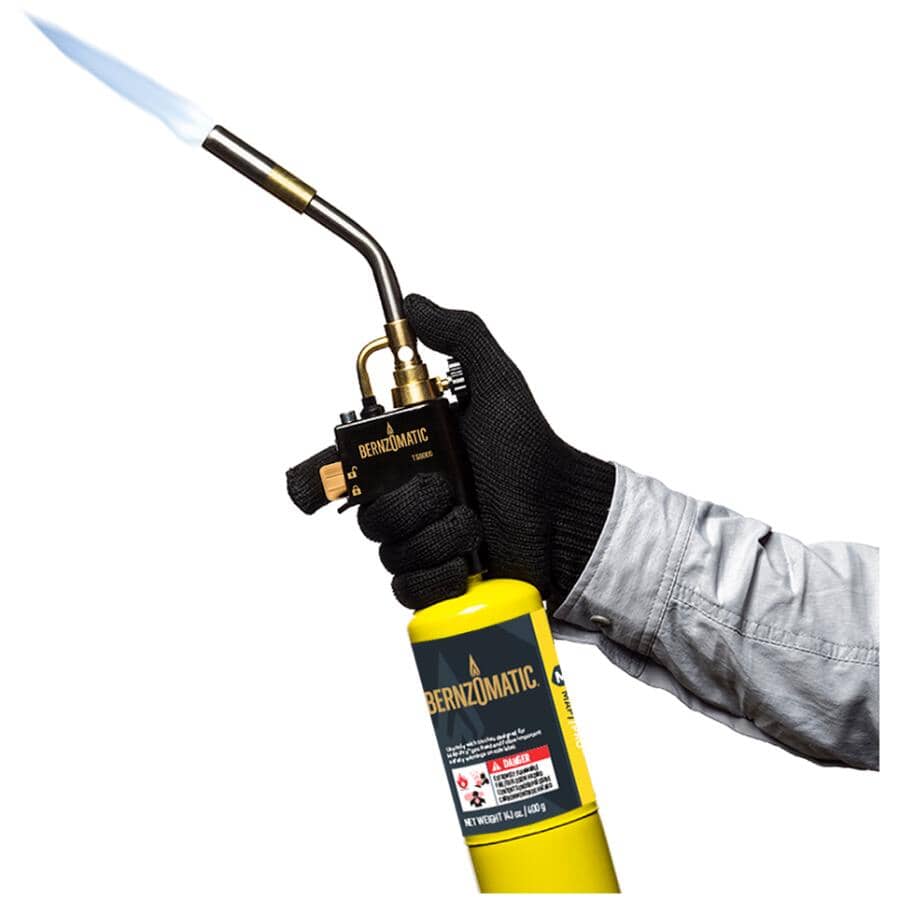 Max Heat Torch - with Swirl Flame & Instant On/Off Ignition