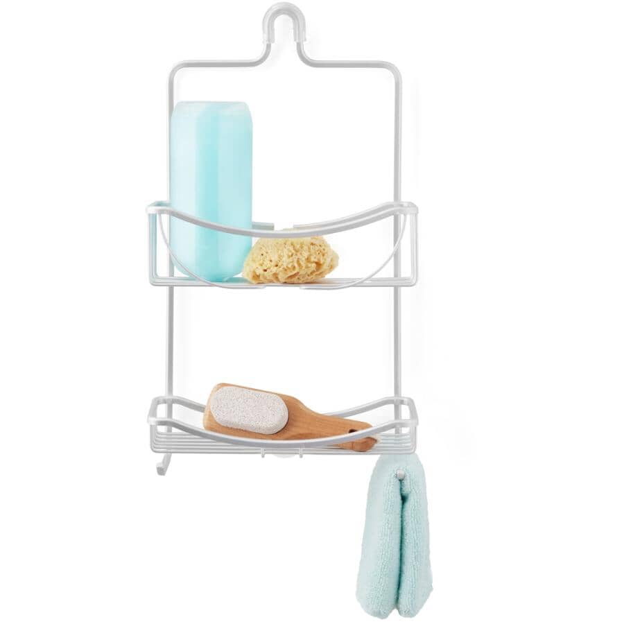Venus 2 Tier Shower Caddy - Aluminum