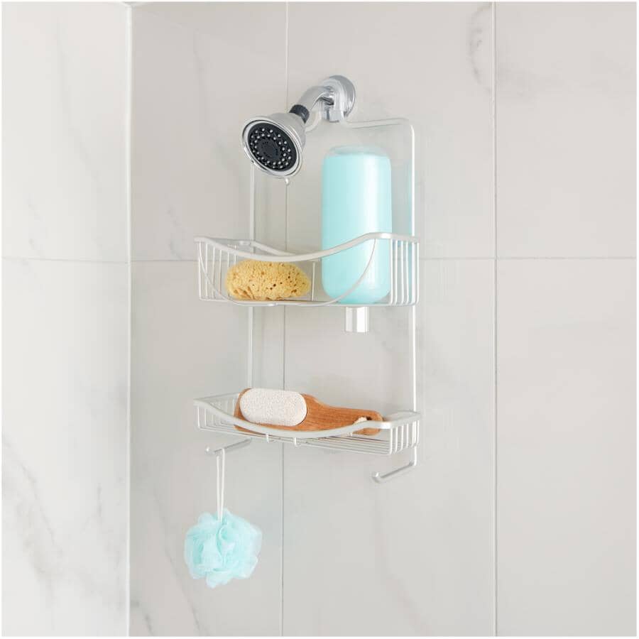 Venus 2 Tier Shower Caddy - Aluminum