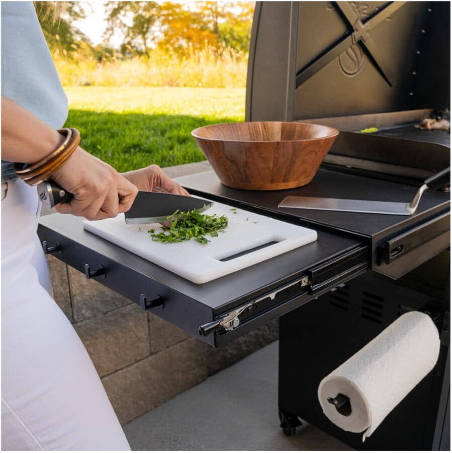 36" Original Iron Forged Griddle with Cabinet - 4 Burner, 768 sq. in.