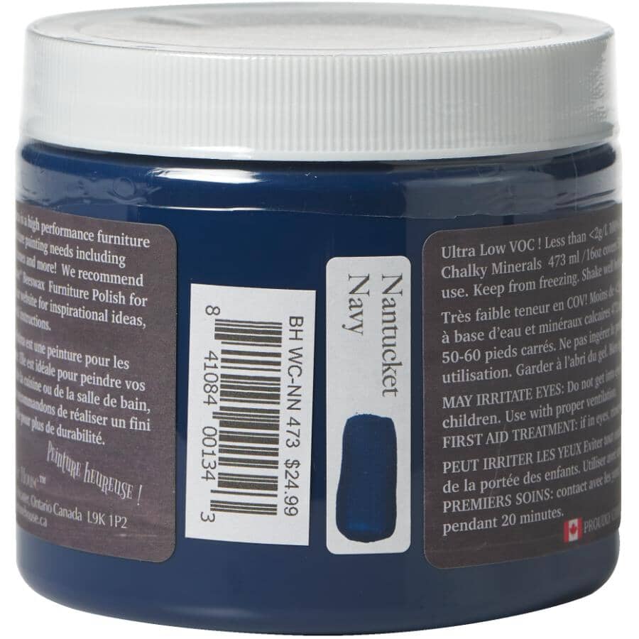 Chalky Patina Furniture Paint - Nantucket Navy, 473 ml