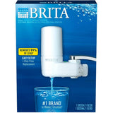 Basic On Tap Faucet Water Filtration System - White