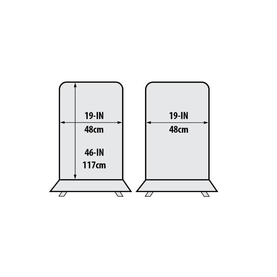 18.5" x 19" x 47" PVC/Polyester Smoker Cover