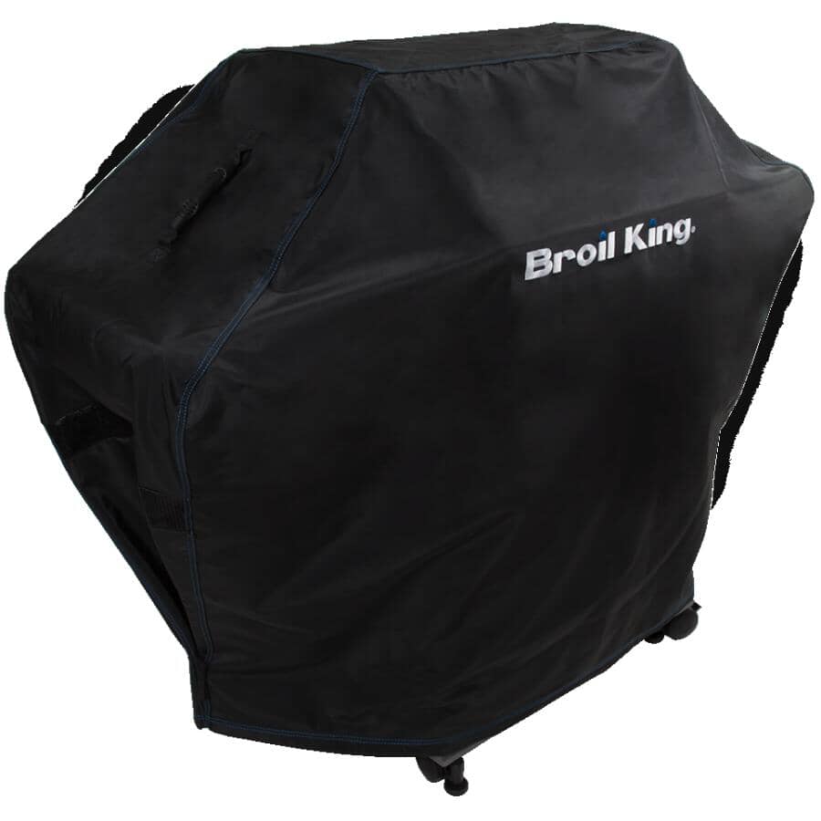 76" x 25" x 48" PVC Barbecue Cover, with Polyester Backing
