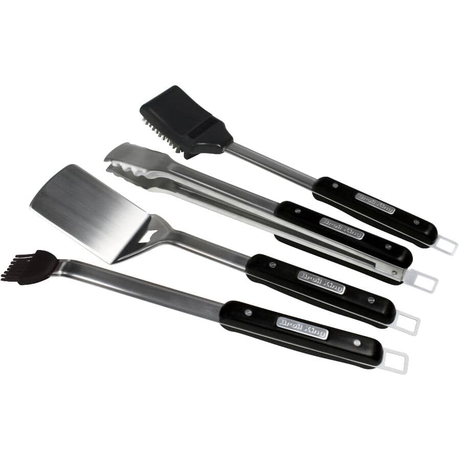 Imperial Stainless Steel BBQ Tool Set - 4 Piece