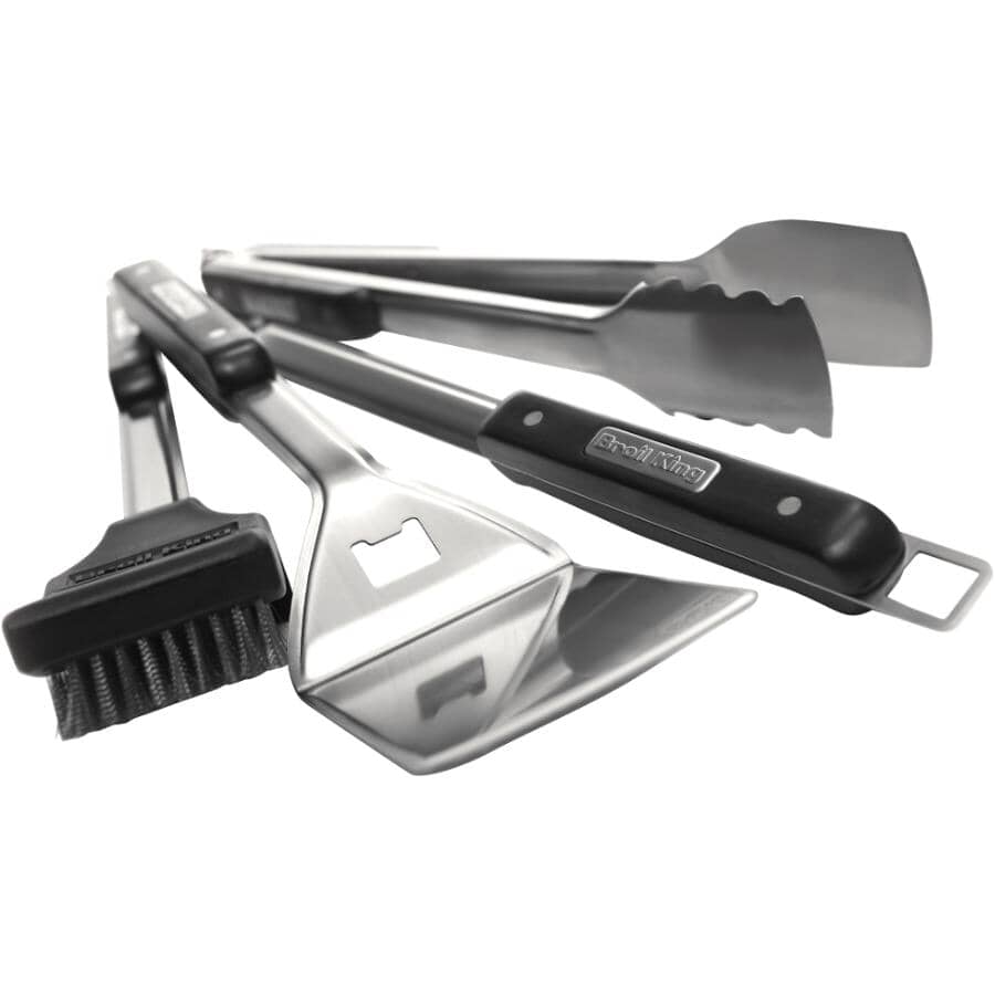 Imperial Stainless Steel BBQ Tool Set - 4 Piece