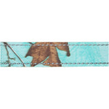 Adjustable Polyester Webbing Dog Collar - Realtree Seaglass, Medium