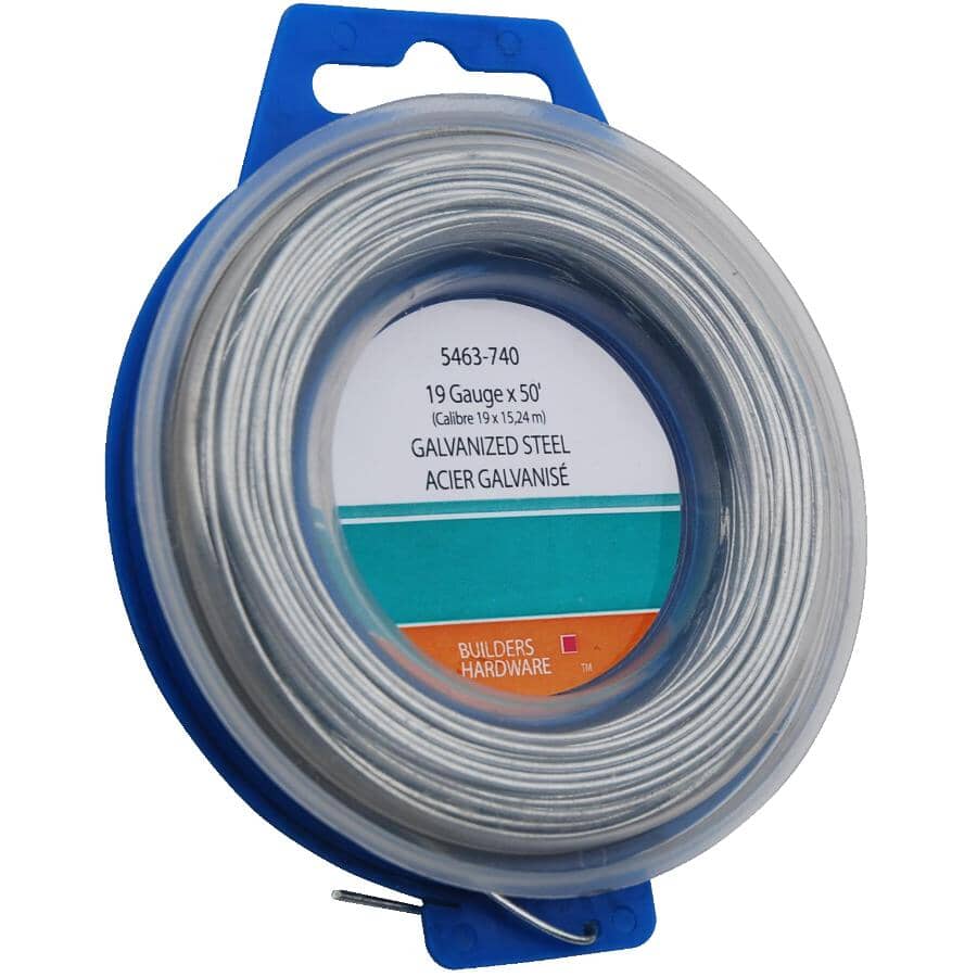 50' 19ga Galvanized Wire