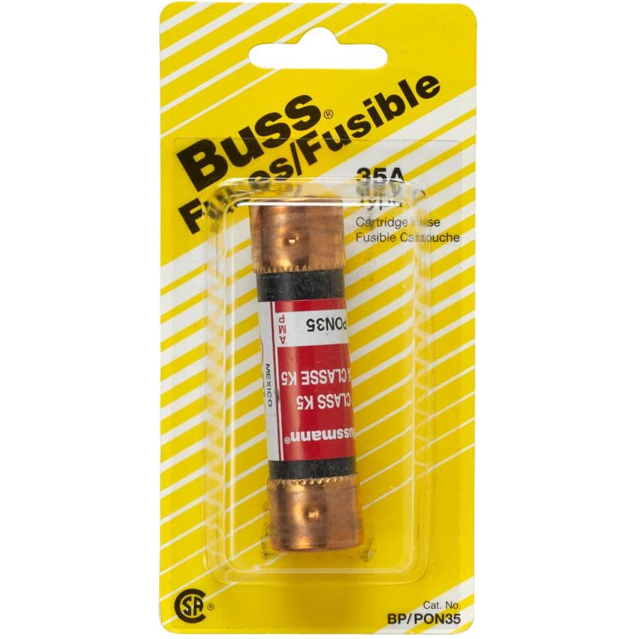 35 Amp 250 Volt Cartridge P Fuse