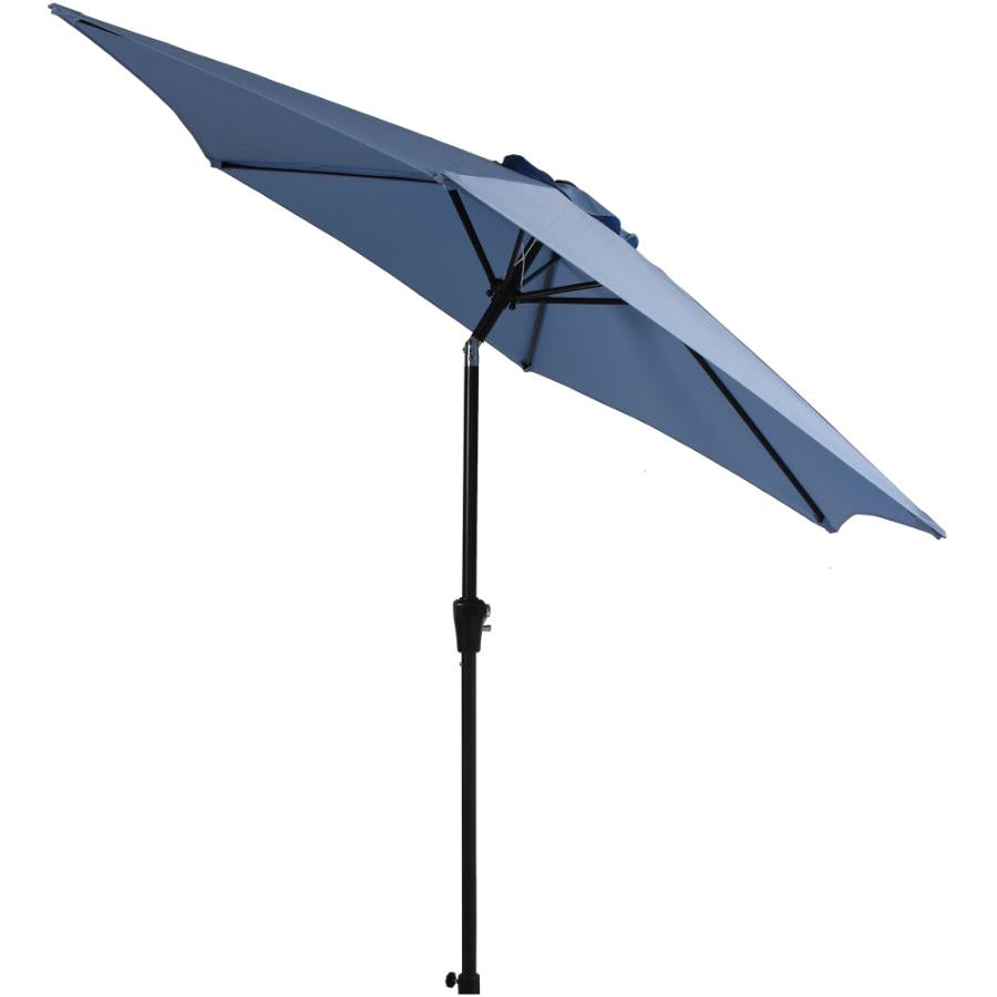 9' Tilt & Crank Market Umbrella - Placid Blue