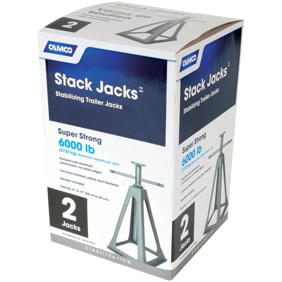 Olympian Aluminum Jack Stands - 2 Pack