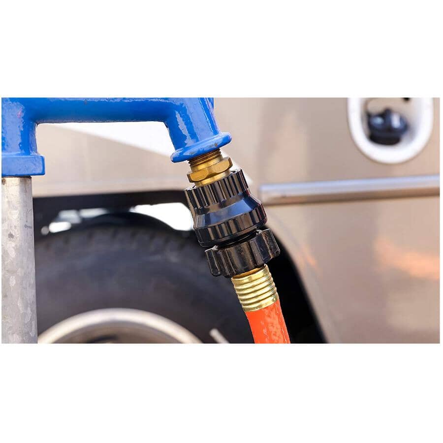 RhinoFLEX Grey & Black Water Hose - 25'