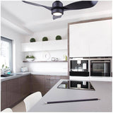 24" Downrod for Ceiling Fan - with Wire, Matte Black