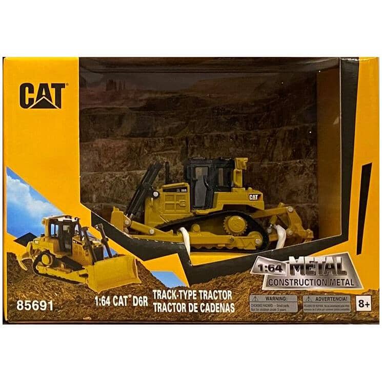 CAT Metal Contruction Vehicle - 1:64 Scale, Assorted Vehicles