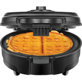 Anti-Overflow 4-Slice Belgian Waffle Maker (RJ04-AO-4) - Black