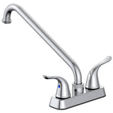 2 Handle Laundry Faucet - with 12" Spout, Chrome