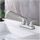 2 Handle Laundry Faucet - with 12" Spout, Chrome