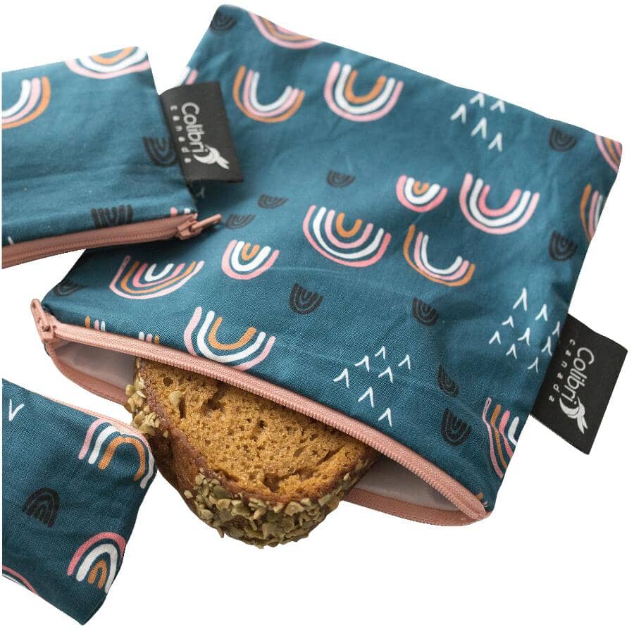 Rainbow Reusable Cloth Storage Bag - Large