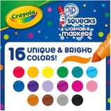 Pip-Squeaks Broad Line Washable Markers - 10 Pack