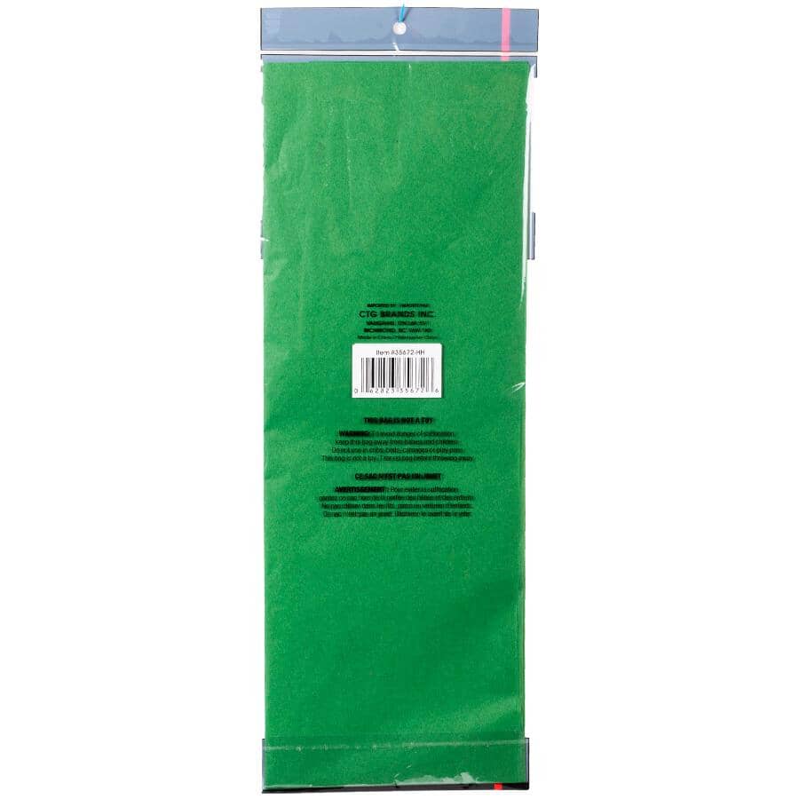 Green Tissue Paper - 15 Sheets, 18" x 18"