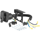 7-Way RV Blade to 4-Way Flat Vehicle Trailer Electrical Adapter