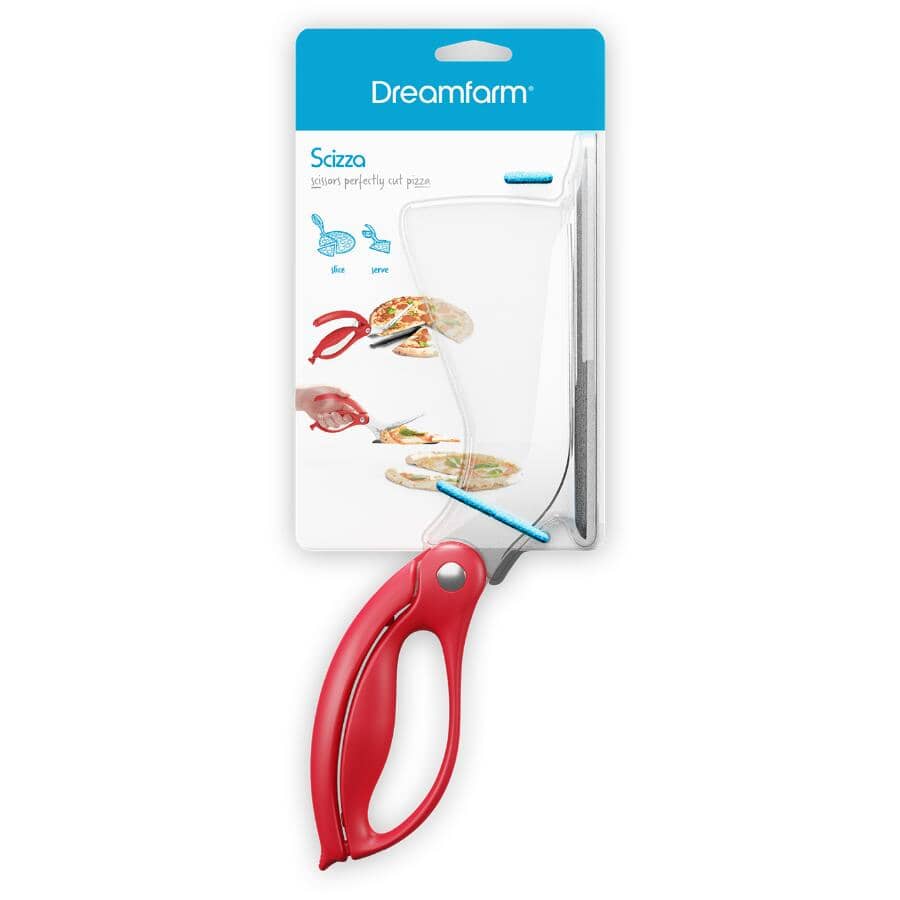 Scizza Pizza Scissors - Red