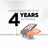 EZ Turn & Lock Size 312 Hearing Aid Batteries - 8 Pack