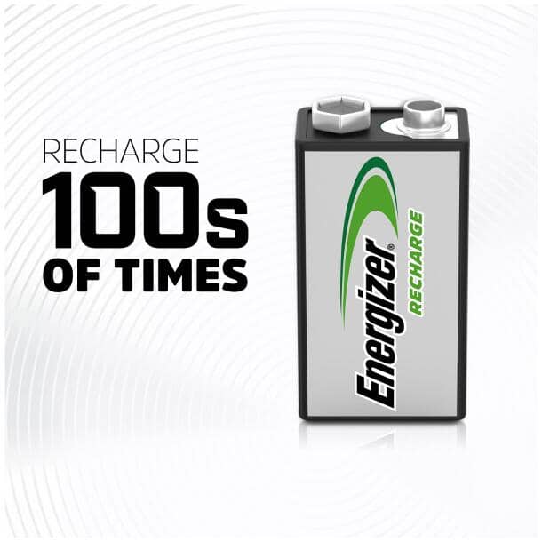 Recharge NiMH Rechargeable 9V Battery