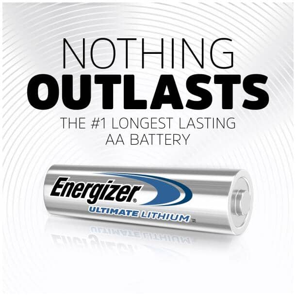 Ultimate Lithium AA Batteries - 8 Pack