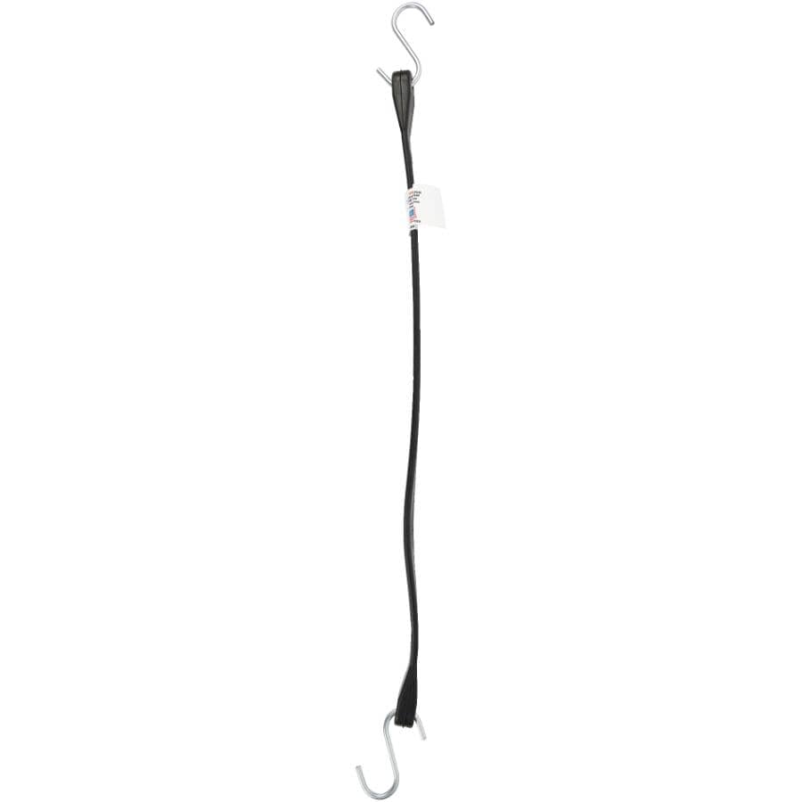 21" Industrial Rubber Tarp Strap with Hooks