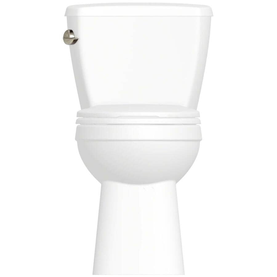 4.8 L Artisan Elongated Toilet - 17", White