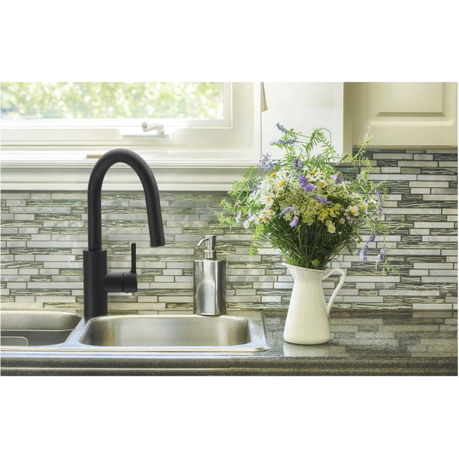 Adessa Single Handle Pull-Down Kitchen Faucet - Matte Black