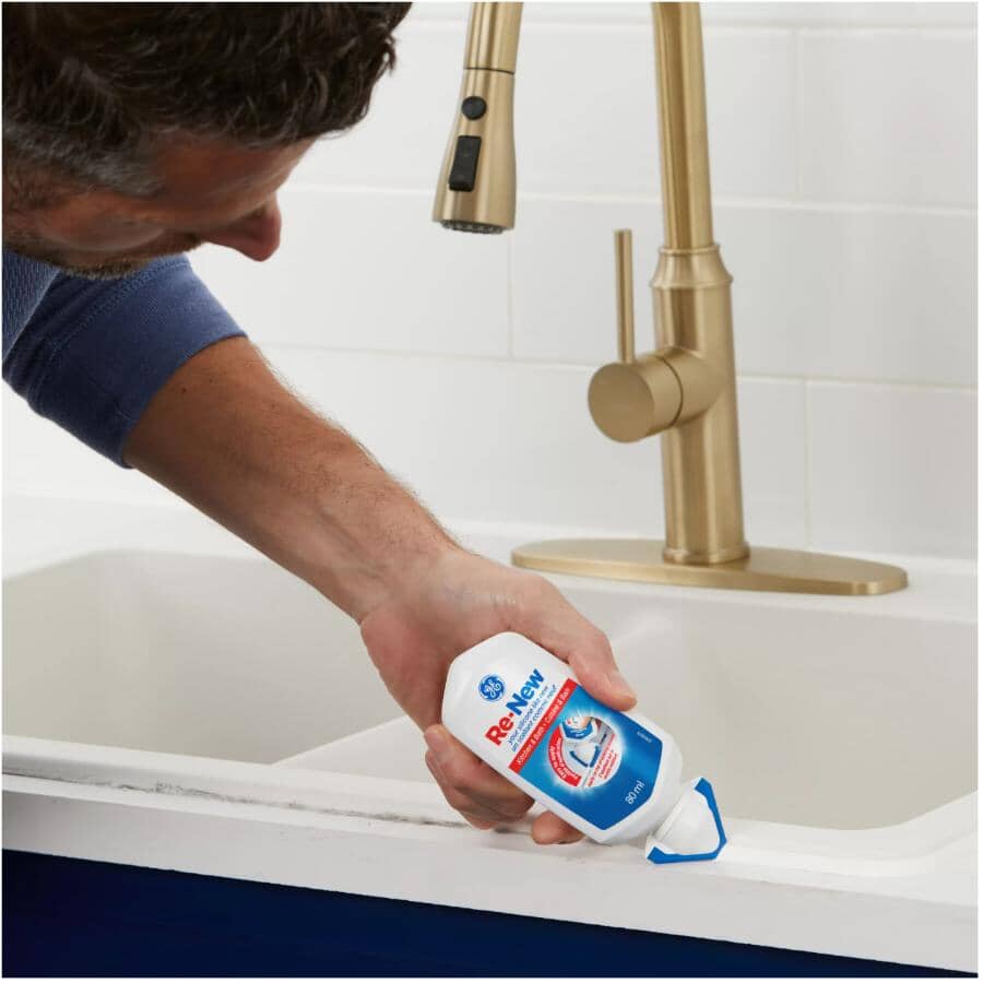 Re-New Kitchen & Bath Sealant - White, 80 ml