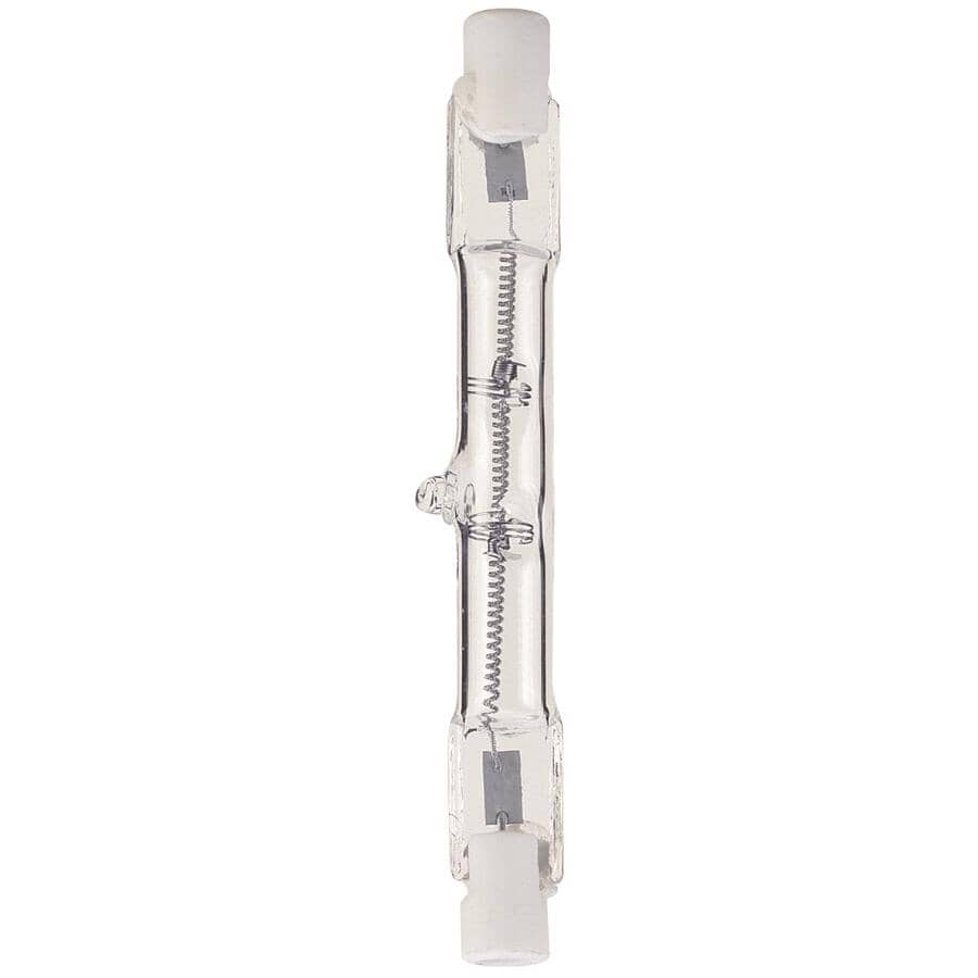 100W T3 RSC Base Halogen Light Bulbs - 78 mm, 2 Pack