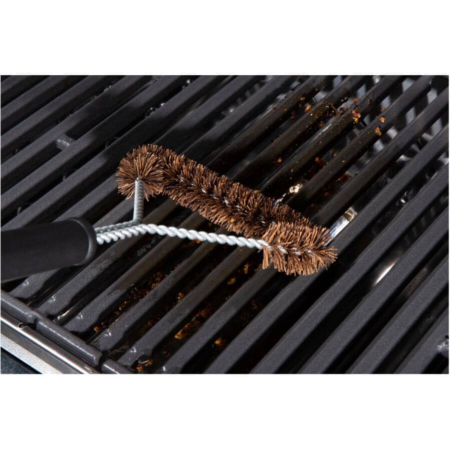 17" Palmyra Bristle Grill Brush