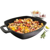 Cast Iron BBQ Skillet - 10" x 10"