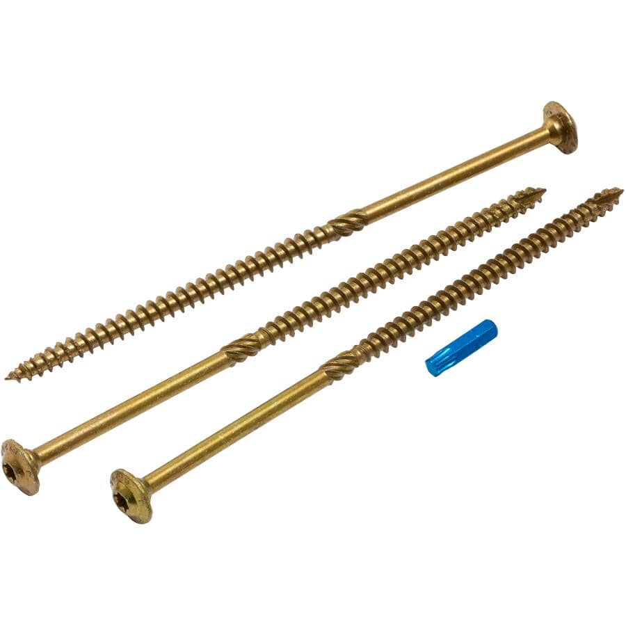 3/8 x 8" RSS Climatek Star Drive Structural Screws - 50 Pack