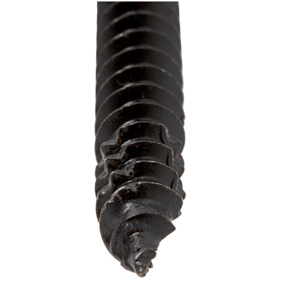 5/16" x 4" RSS Star Drive Structural Wood Screws - Black, 100 Pack