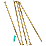 #9 x 2-1/2" Climatek Star Drive R4 Structural Wood Screws - 100 Pack