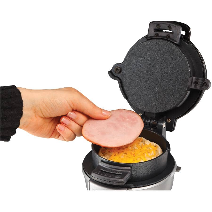 Breakfast Sandwich Maker (25478RC) - Silver