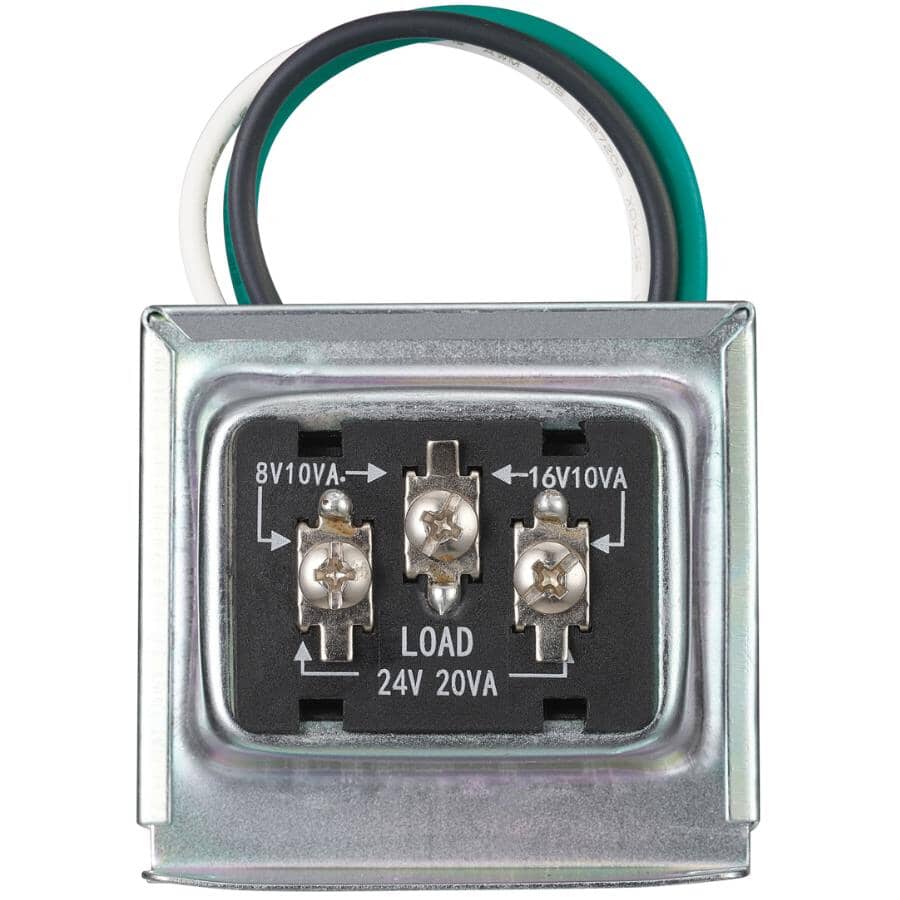 Wired Door Chime Transformer - 8/16/24 VAC