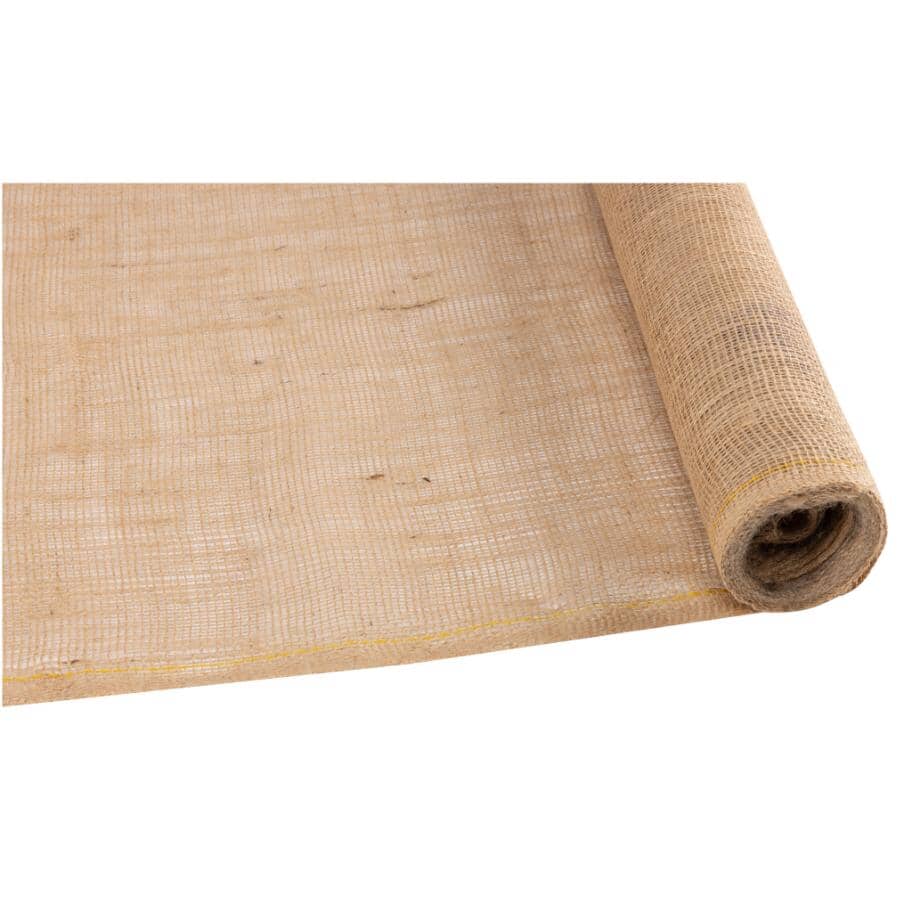 20" x 50' Roll of Burlap with Easy Wrap Handles