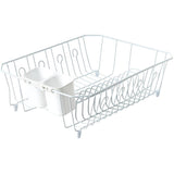 Dish Drainer - White, 13.8" x 17.7"