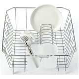 Dish Drainer - Chrome, 13.8" x 17.7"