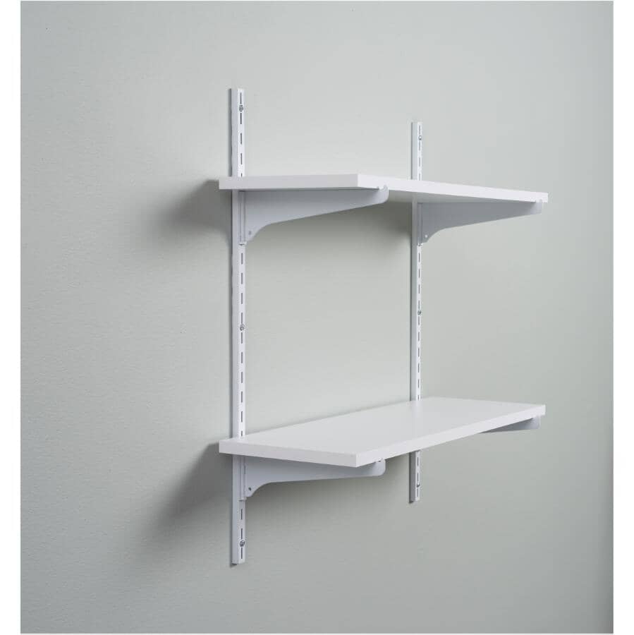 24" White Shelf Standard