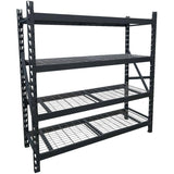72" x 24" x 72" 4 Shelf Heavy Duty Metal Shelving Unit