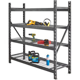 72" x 24" x 72" 4 Shelf Heavy Duty Metal Shelving Unit