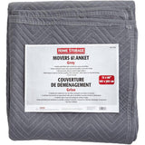 80" x 72" Grey Movers Blanket