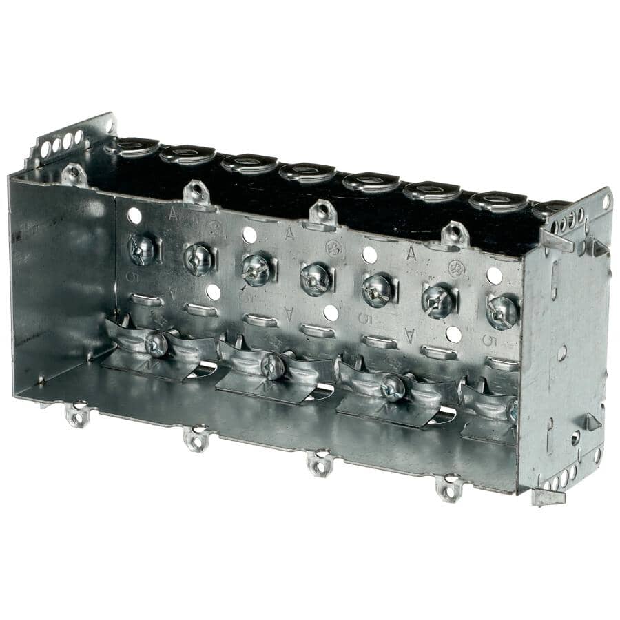4-Gang Electrical Box - Non-Gangable, 2-1/2"